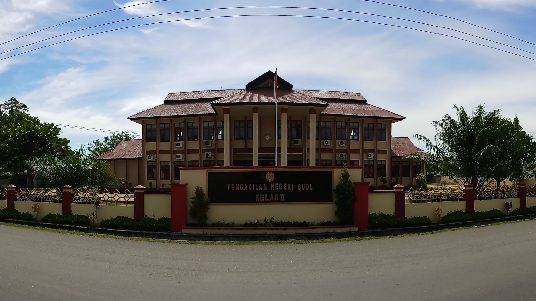 Gedung PN Buol setelah perbaikan